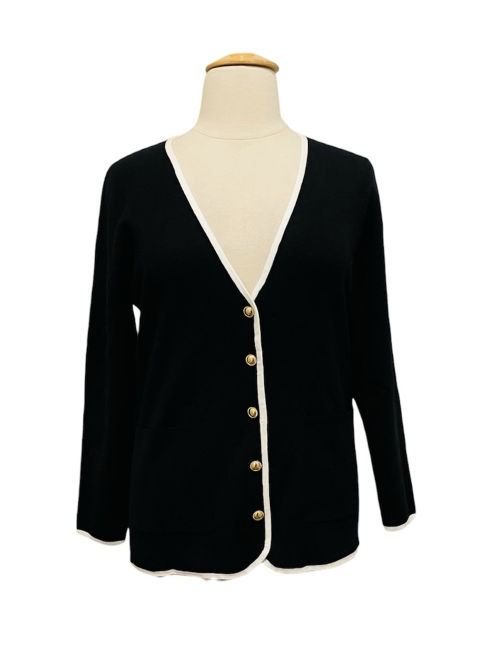 Zesica Rib Knit Cardigan XL